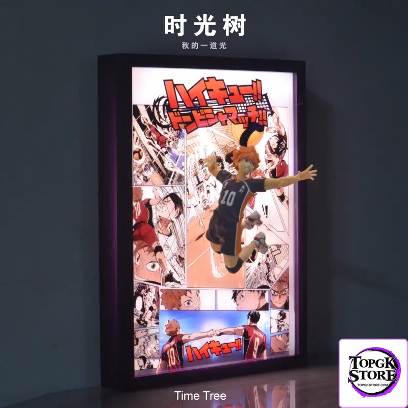 Time tree Studio – Haikyu!! Hinata Shoyo & Yu Nishinoya & Kuroo Tetsurou & Kotaro Bokuto Decorative 3D Ster
