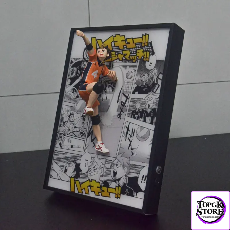 Time tree Studio – Haikyu!! Hinata Shoyo & Yu Nishinoya & Kuroo Tetsurou & Kotaro Bokuto Decorative 3D Ster