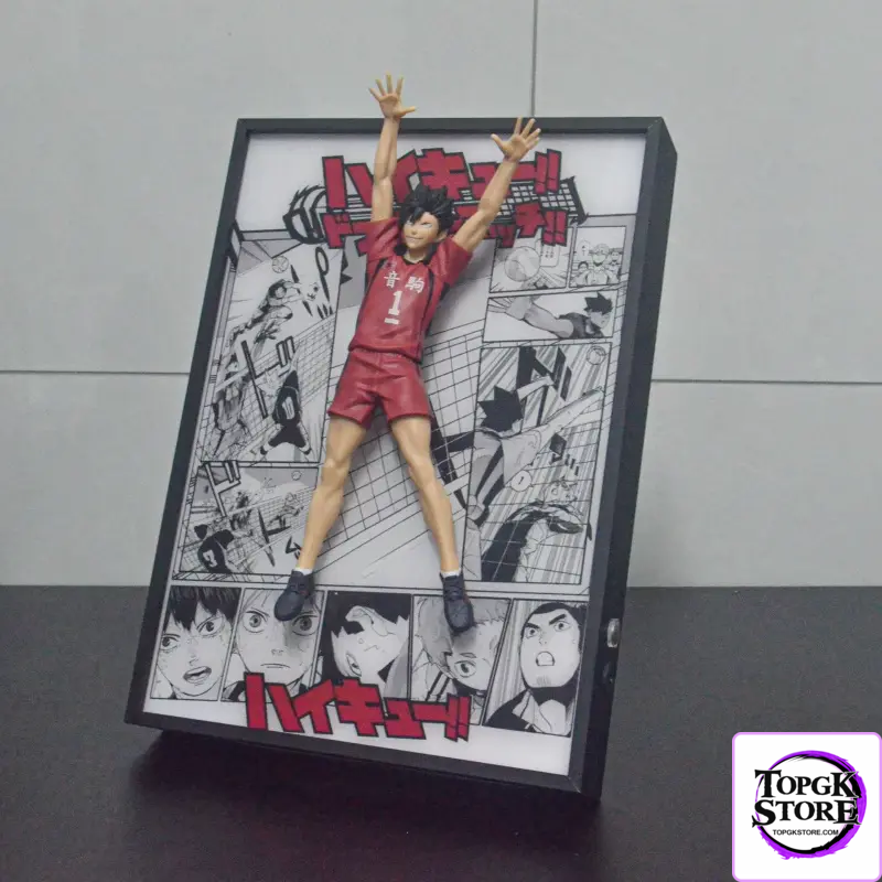 Time tree Studio – Haikyu!! Hinata Shoyo & Yu Nishinoya & Kuroo Tetsurou & Kotaro Bokuto Decorative 3D Ster