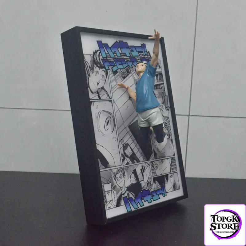Time tree Studio – Haikyu!! Hinata Shoyo & Yu Nishinoya & Kuroo Tetsurou & Kotaro Bokuto Decorative 3D Ster