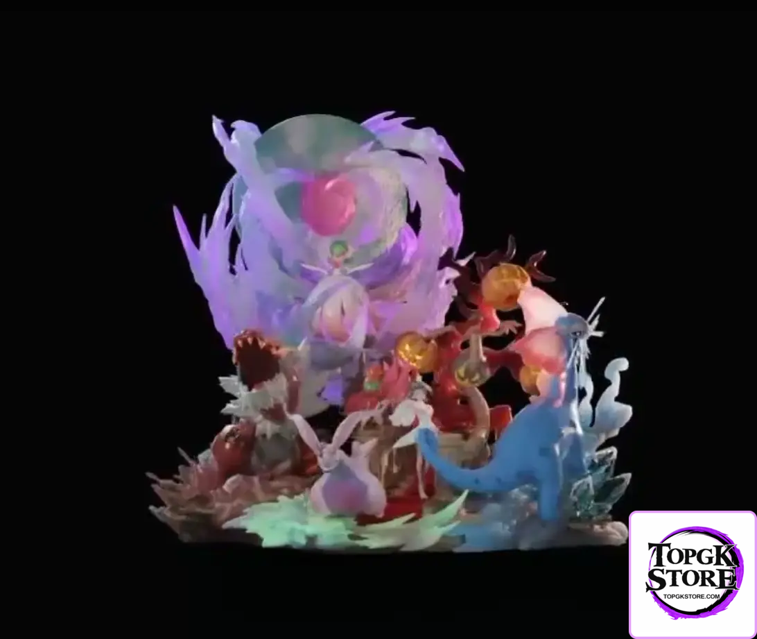 Sugar Cube Studio – Pokémon Champion Diantha Team Gardevoir & Aurorus & Tyrantrum & Gourgeist & Goodra 