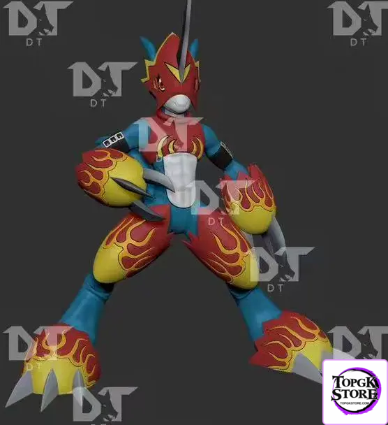DT Studio – Digimon Flaremon - Photo 1 | TopGKStore