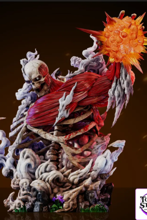 AZ Studio – Attack on Titan Where the Left Hand Goes: Eren & Skeleton Attack Titan - Photo 1 | TopGKStore