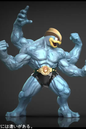 Wang Wang Studio – Pokémon Ring Boxing Champion Machamp 1/20 Pokédex - Photo 1 | TopGKStore
