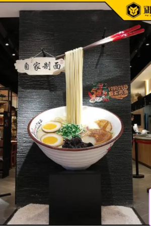 Royal Craftsman Studio – Simulation Large Ramen Model Large Scale Sculpture - Photo 1 | TopGKStore