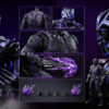 Threezero – Marvel Studios: The Infinity Saga DLX Black Panther (Kinetic Energy Charged) 3Z08210C0 (Licensed) - Photo 5