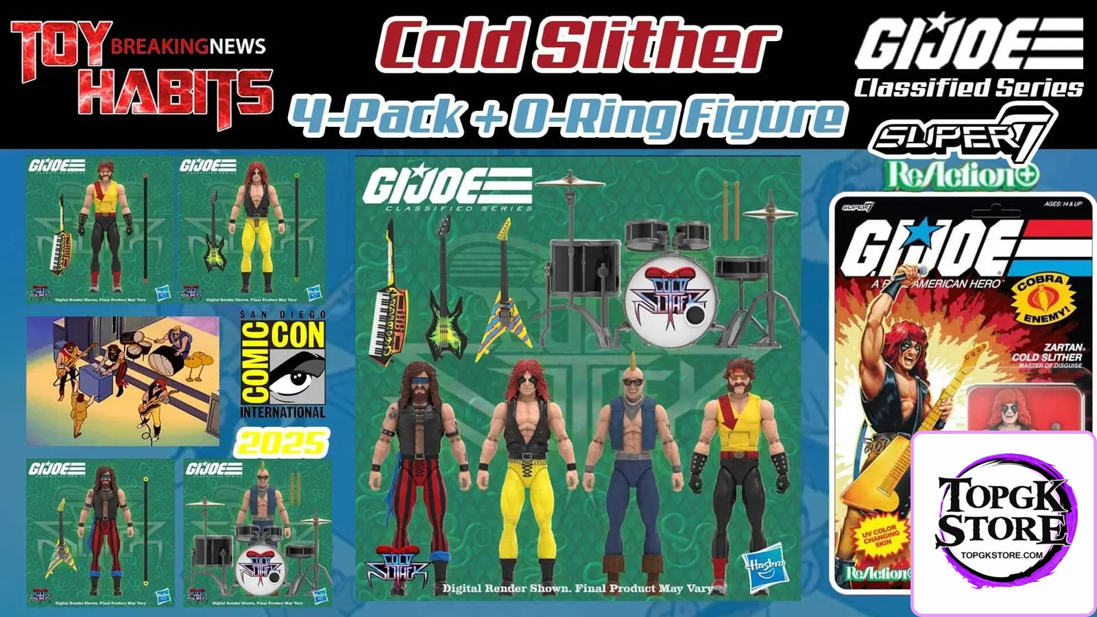 Hasbro Studio – G.I. JOE SDCC COLD SLITHER (Licensed) - Photo 8 | TopGKStore