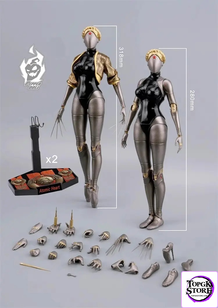 Pepper Doll – Original 1/6 Mechanical Maid Double Set Action Figure PD001 - Photo 4 | TopGKStore