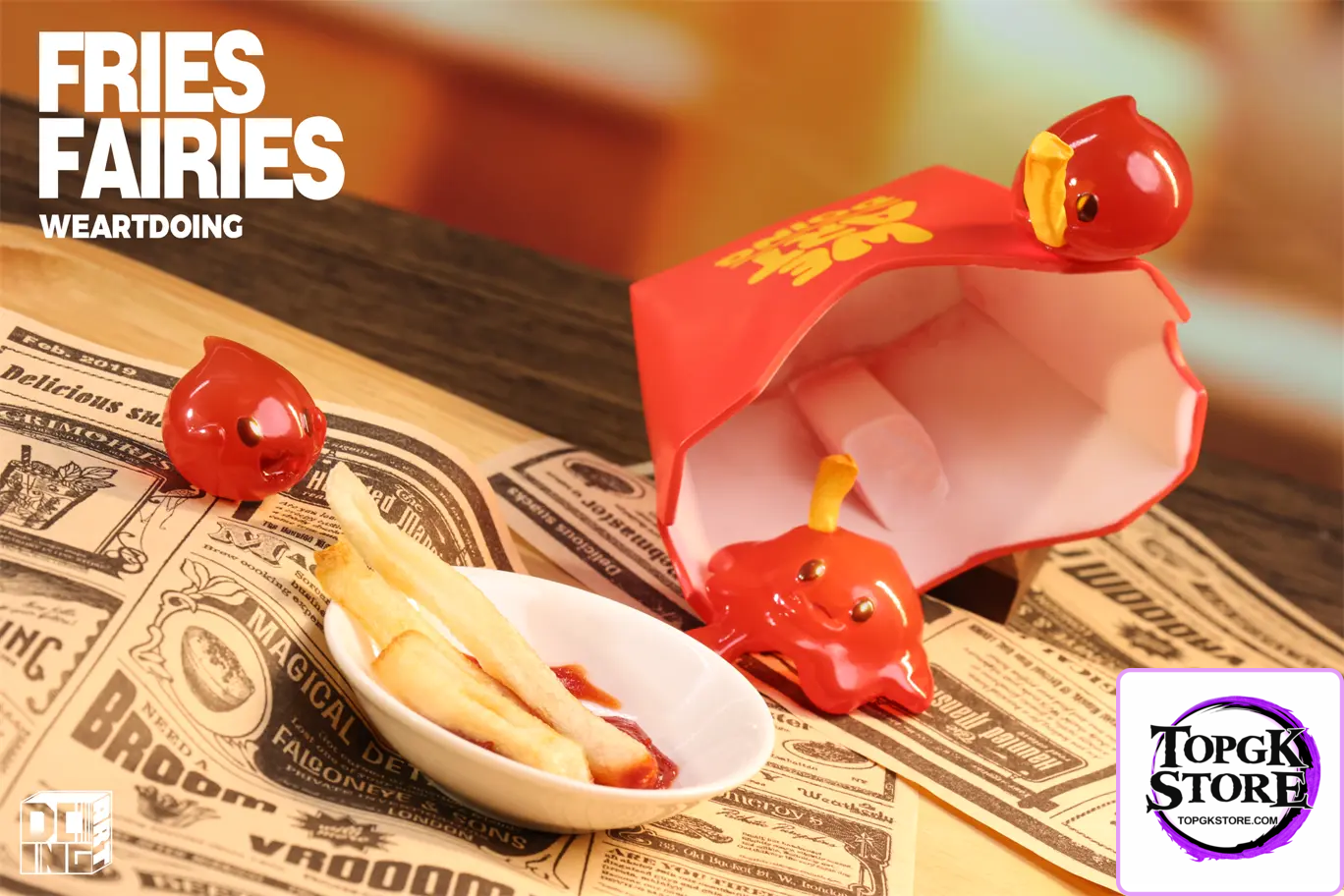 WeArtDoing Studio – Sleeping Beauty-Fries Fairies-Classic Ketchup & Fairies-Wasabi (Licensed) - Photo 9 | TopGKStor