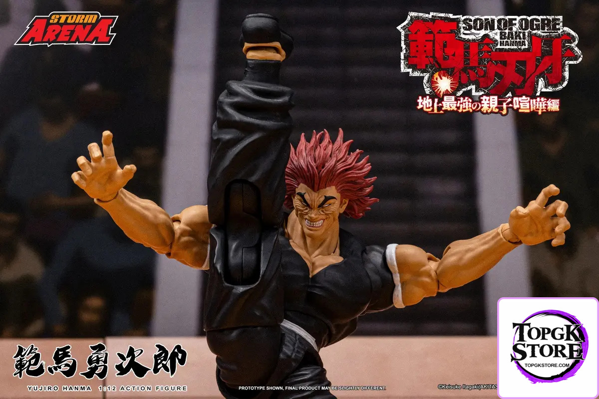 Storm TOYS – Baki the Grappler Yujiro Hanma Action Figure BHSA02 (Licensed) - Photo 2 | TopGKStore
