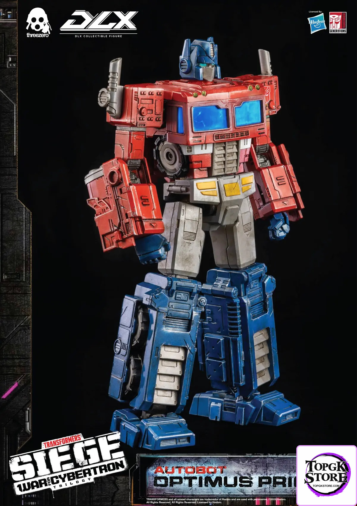 Threezero – Transformers: War for Cybertron 10-inch DLX Optimus Prime (Licensed) - Photo 4 | TopGKStore
