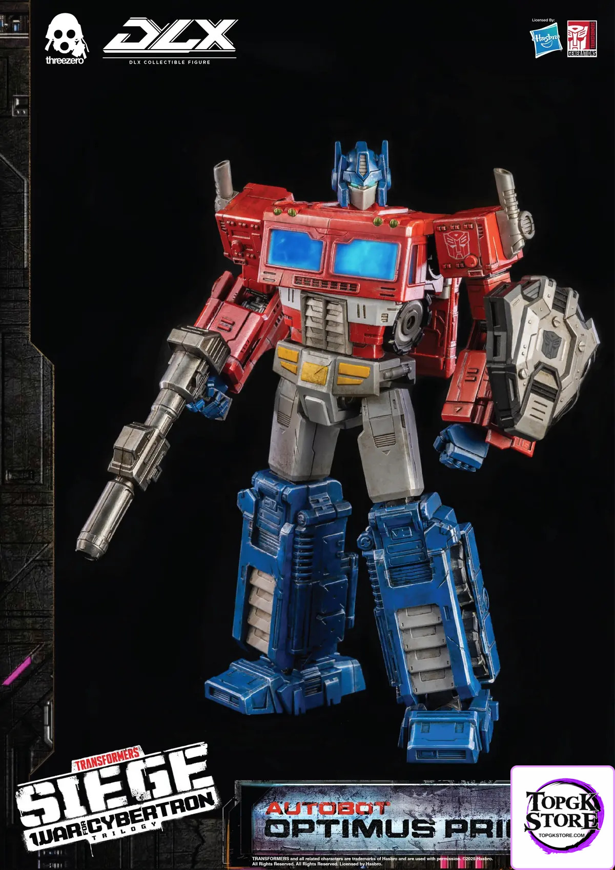 Threezero – Transformers: War for Cybertron 10-inch DLX Optimus Prime (Licensed) - Photo 6 | TopGKStore