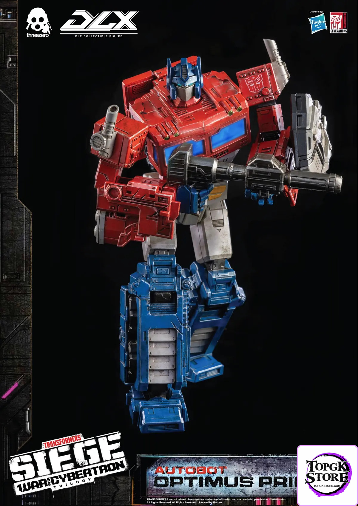 Threezero – Transformers: War for Cybertron 10-inch DLX Optimus Prime (Licensed) - Photo 8 | TopGKStore