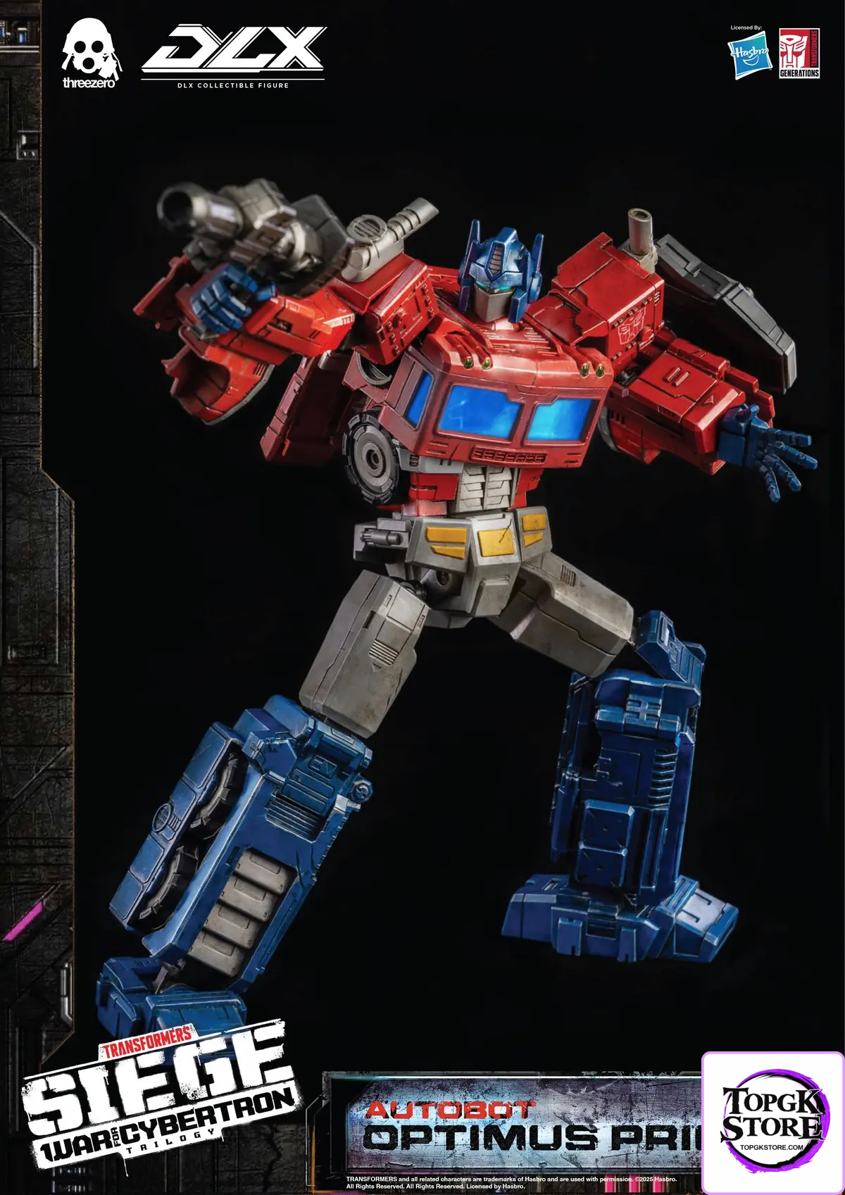 Threezero – Transformers: War for Cybertron 10-inch DLX Optimus Prime (Licensed) - Photo 10 | TopGKStore