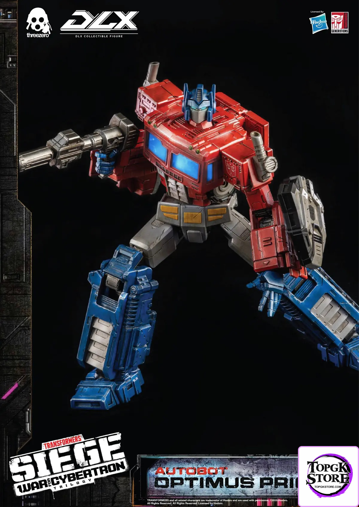 Threezero – Transformers: War for Cybertron 10-inch DLX Optimus Prime (Licensed) - Photo 13 | TopGKStore