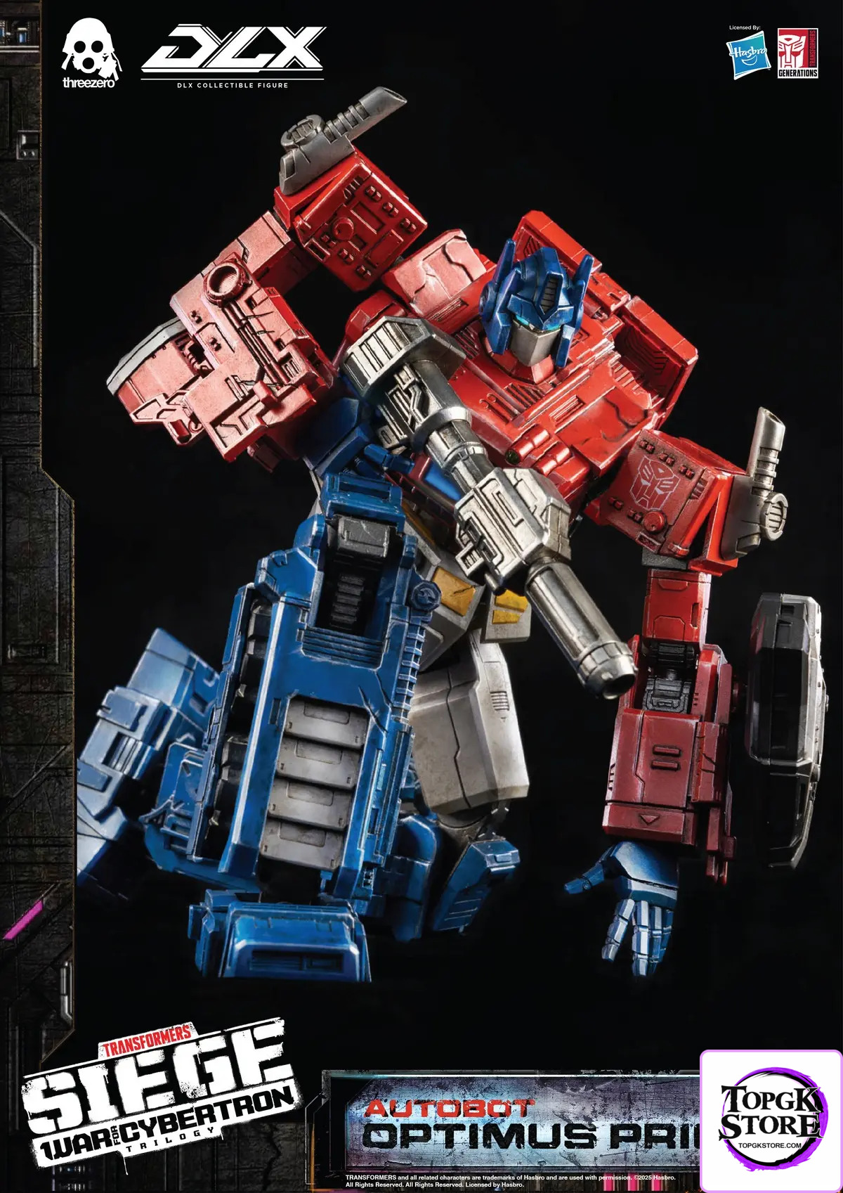 Threezero – Transformers: War for Cybertron 10-inch DLX Optimus Prime (Licensed) - Photo 18 | TopGKStore