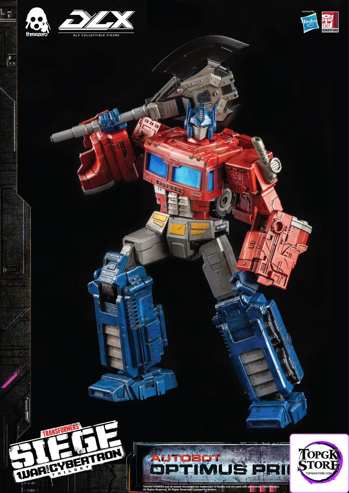 Threezero – Transformers: War for Cybertron 10-inch DLX Optimus Prime (Licensed) - Photo 19 | TopGKStore