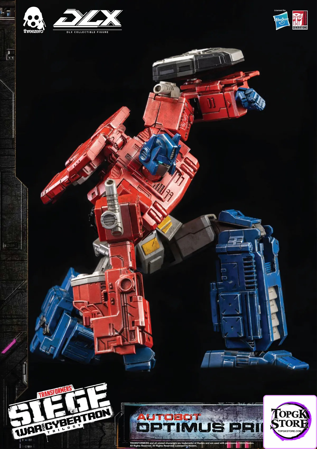 Threezero – Transformers: War for Cybertron 10-inch DLX Optimus Prime (Licensed) - Photo 21 | TopGKStore