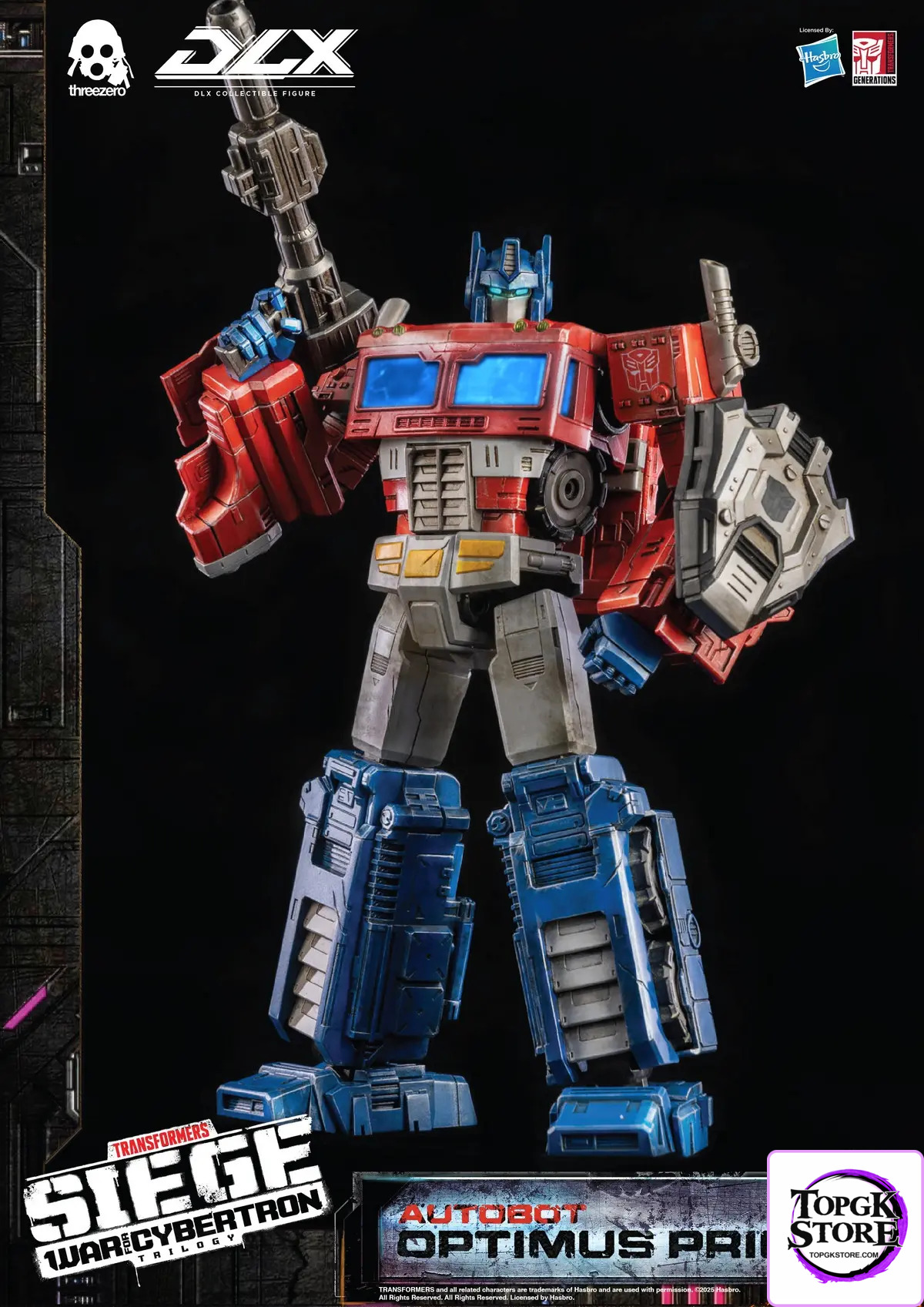 Threezero – Transformers: War for Cybertron 10-inch DLX Optimus Prime (Licensed) - Photo 22 | TopGKStore