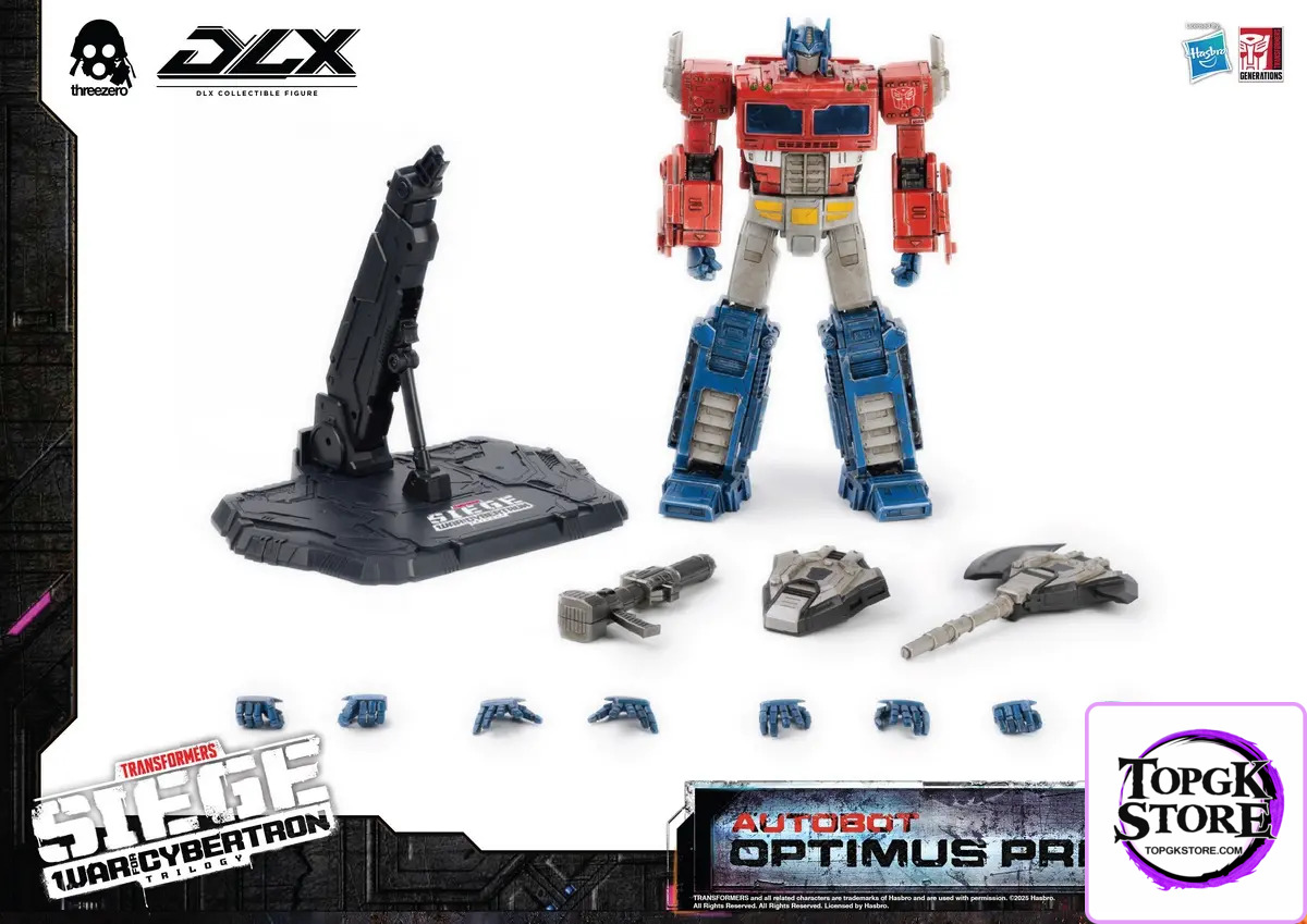 Threezero – Transformers: War for Cybertron 10-inch DLX Optimus Prime (Licensed) - Photo 23 | TopGKStore