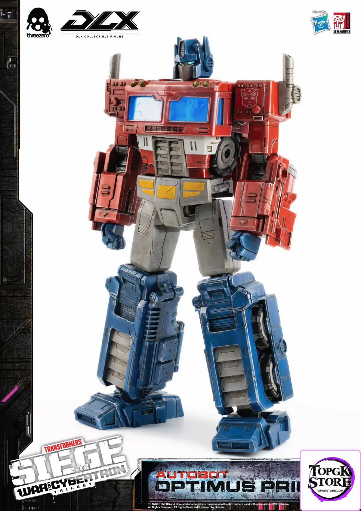 Threezero – Transformers: War for Cybertron 10-inch DLX Optimus Prime (Licensed) - Photo 24 | TopGKStore