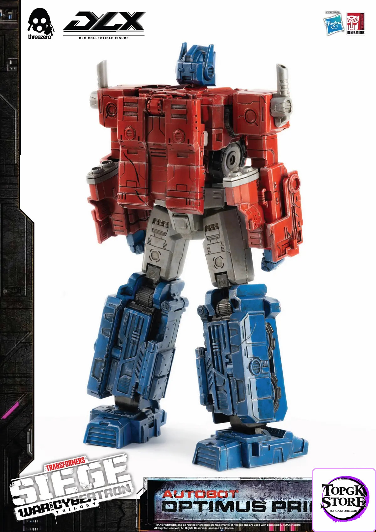 Threezero – Transformers: War for Cybertron 10-inch DLX Optimus Prime (Licensed) - Photo 30 | TopGKStore
