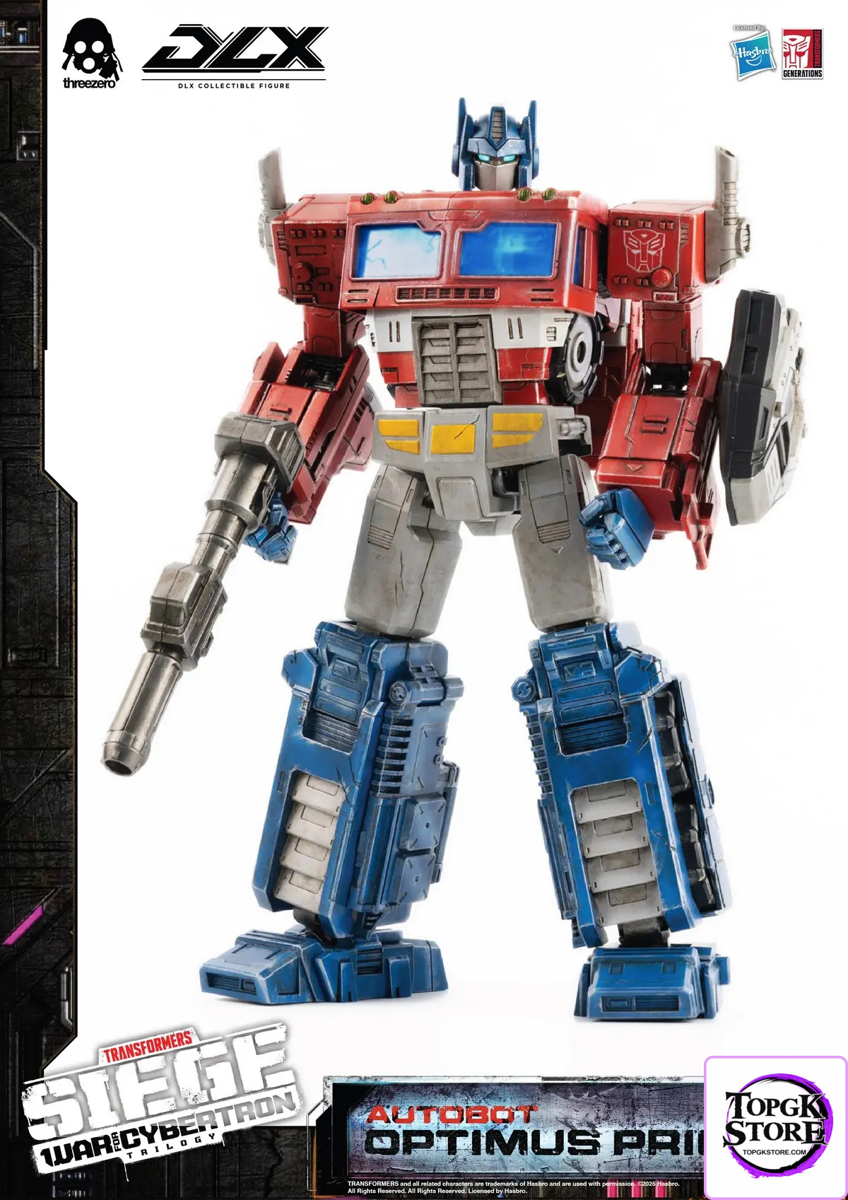 Threezero – Transformers: War for Cybertron 10-inch DLX Optimus Prime (Licensed) - Photo 29 | TopGKStore