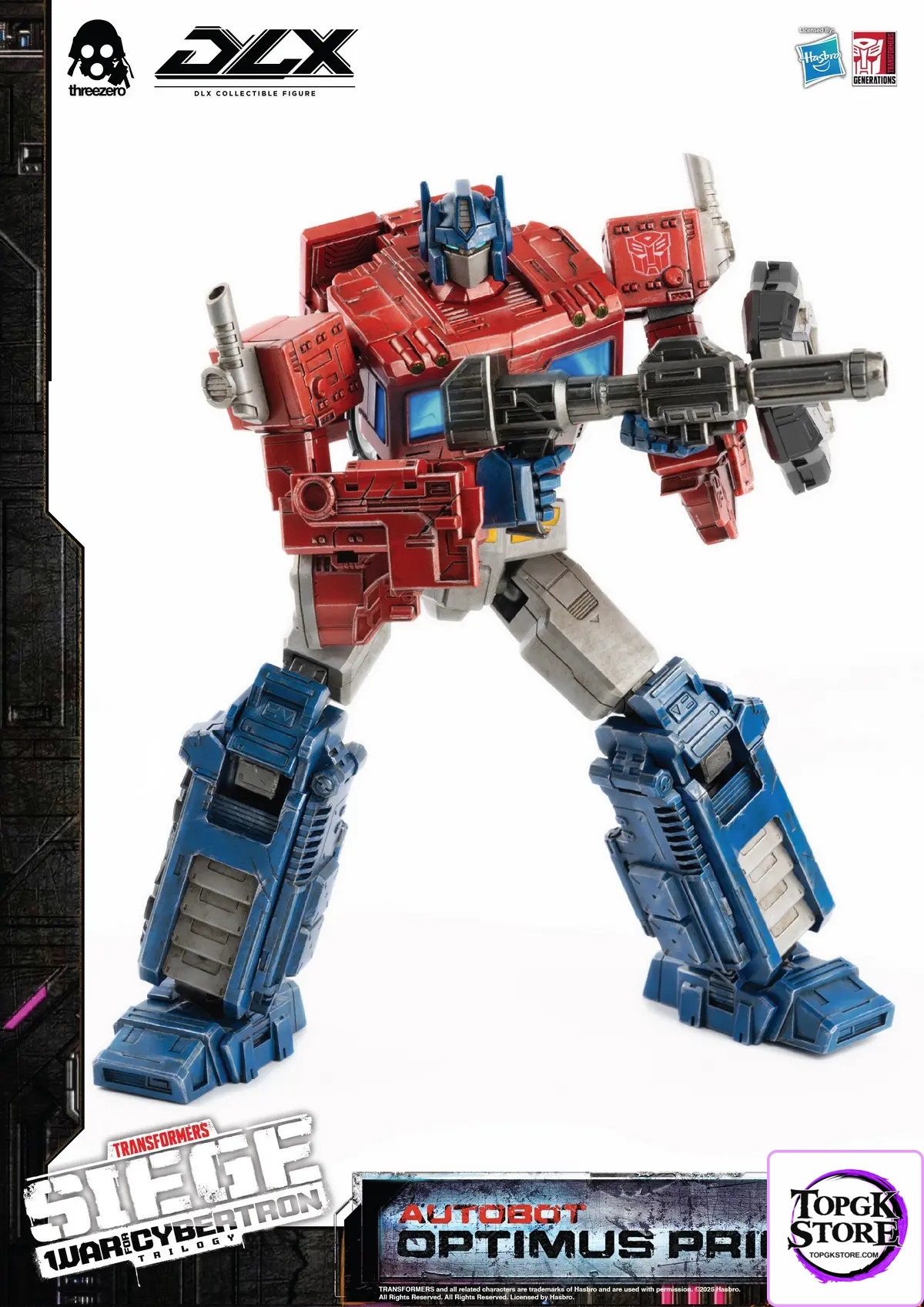 Threezero – Transformers: War for Cybertron 10-inch DLX Optimus Prime (Licensed) - Photo 28 | TopGKStore