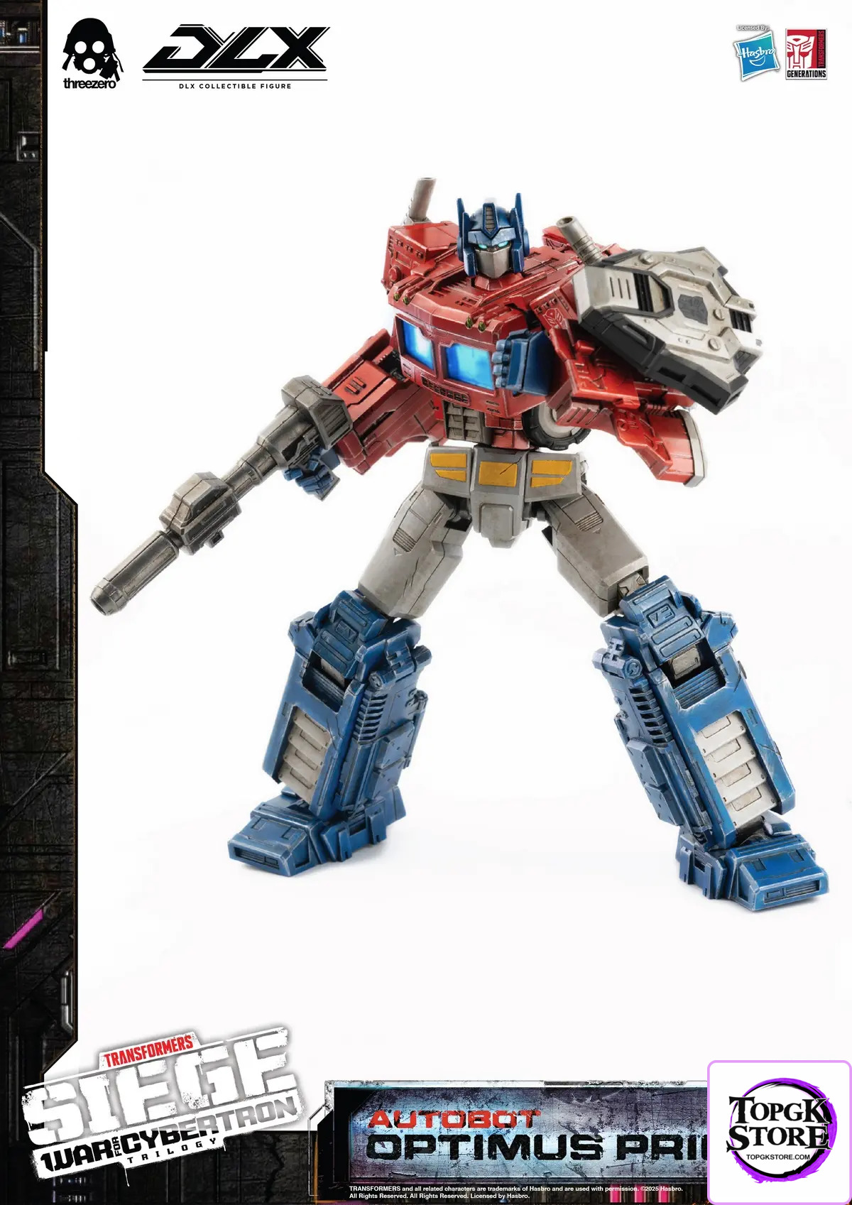 Threezero – Transformers: War for Cybertron 10-inch DLX Optimus Prime (Licensed) - Photo 26 | TopGKStore