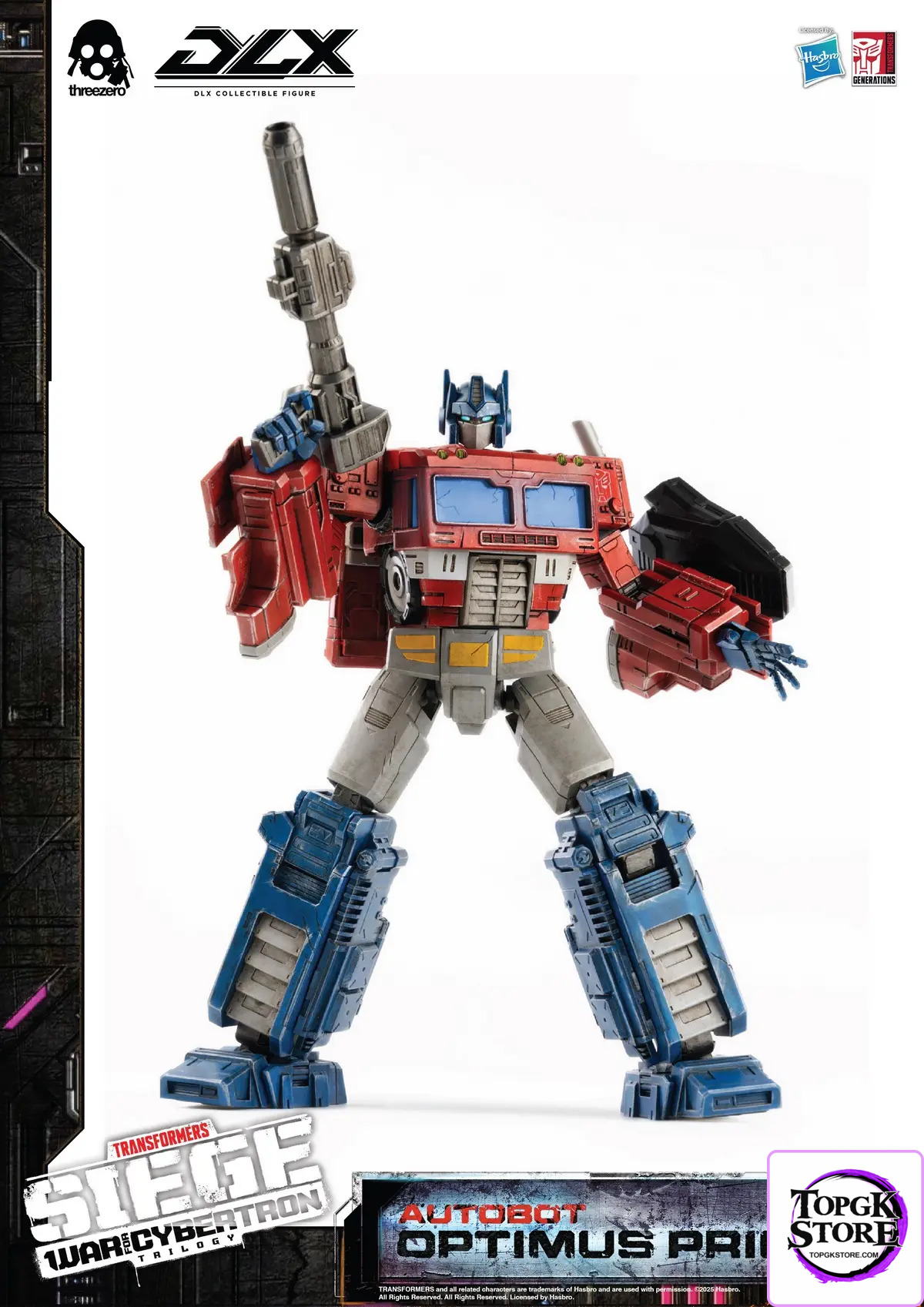 Threezero – Transformers: War for Cybertron 10-inch DLX Optimus Prime (Licensed) - Photo 25 | TopGKStore