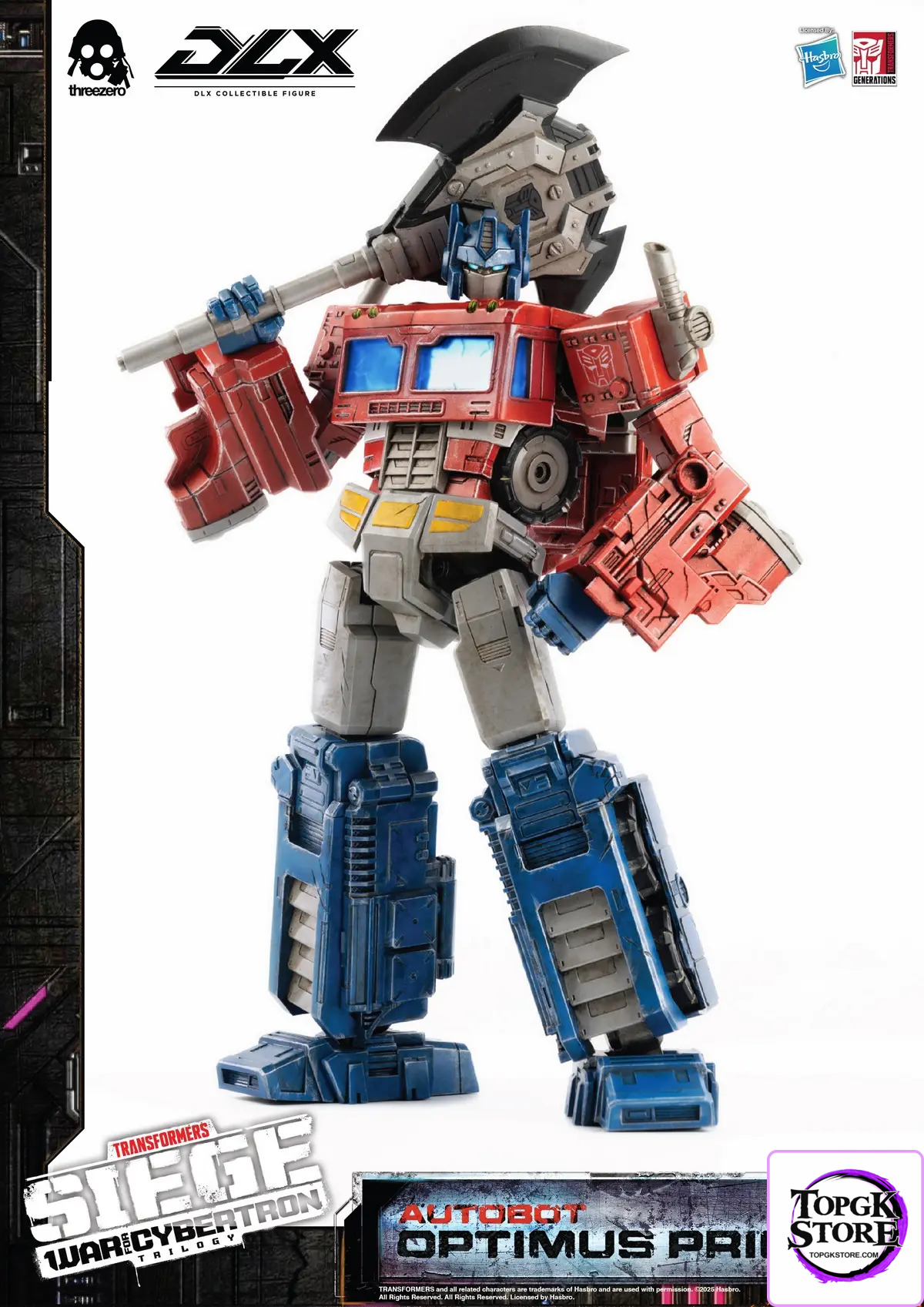 Threezero – Transformers: War for Cybertron 10-inch DLX Optimus Prime (Licensed) - Photo 32 | TopGKStore