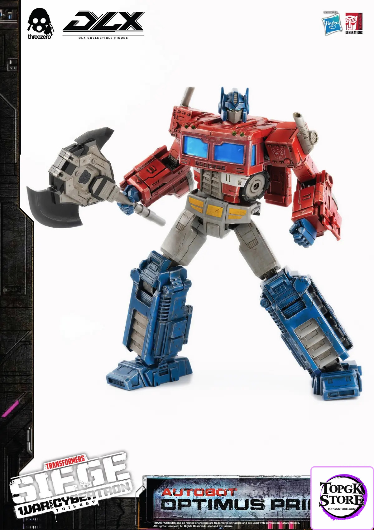 Threezero – Transformers: War for Cybertron 10-inch DLX Optimus Prime (Licensed) - Photo 33 | TopGKStore