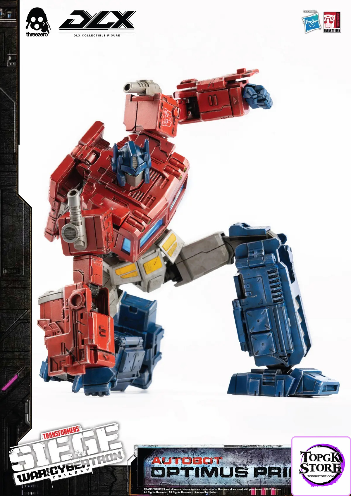 Threezero – Transformers: War for Cybertron 10-inch DLX Optimus Prime (Licensed) - Photo 35 | TopGKStore