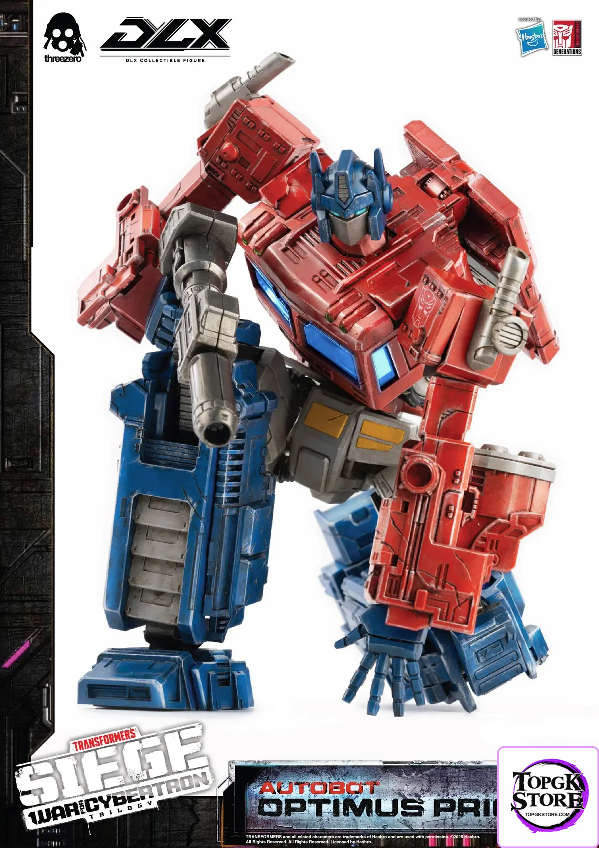 Threezero – Transformers: War for Cybertron 10-inch DLX Optimus Prime (Licensed) - Photo 2 | TopGKStore