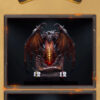HEX Collectibles – Blizzard Official Licensed peripheral Hearthstone Deathwing card art statue HEXFRAME05 (Licensed) -