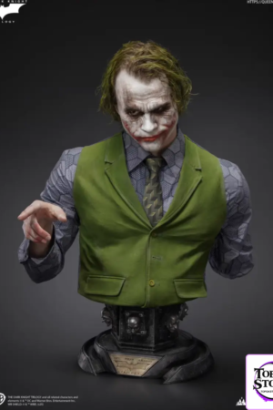 Queen Studios – The Dark Knight: The Joker Life-Size Bust Statue (Licensed) - Photo 1 | TopGKStore