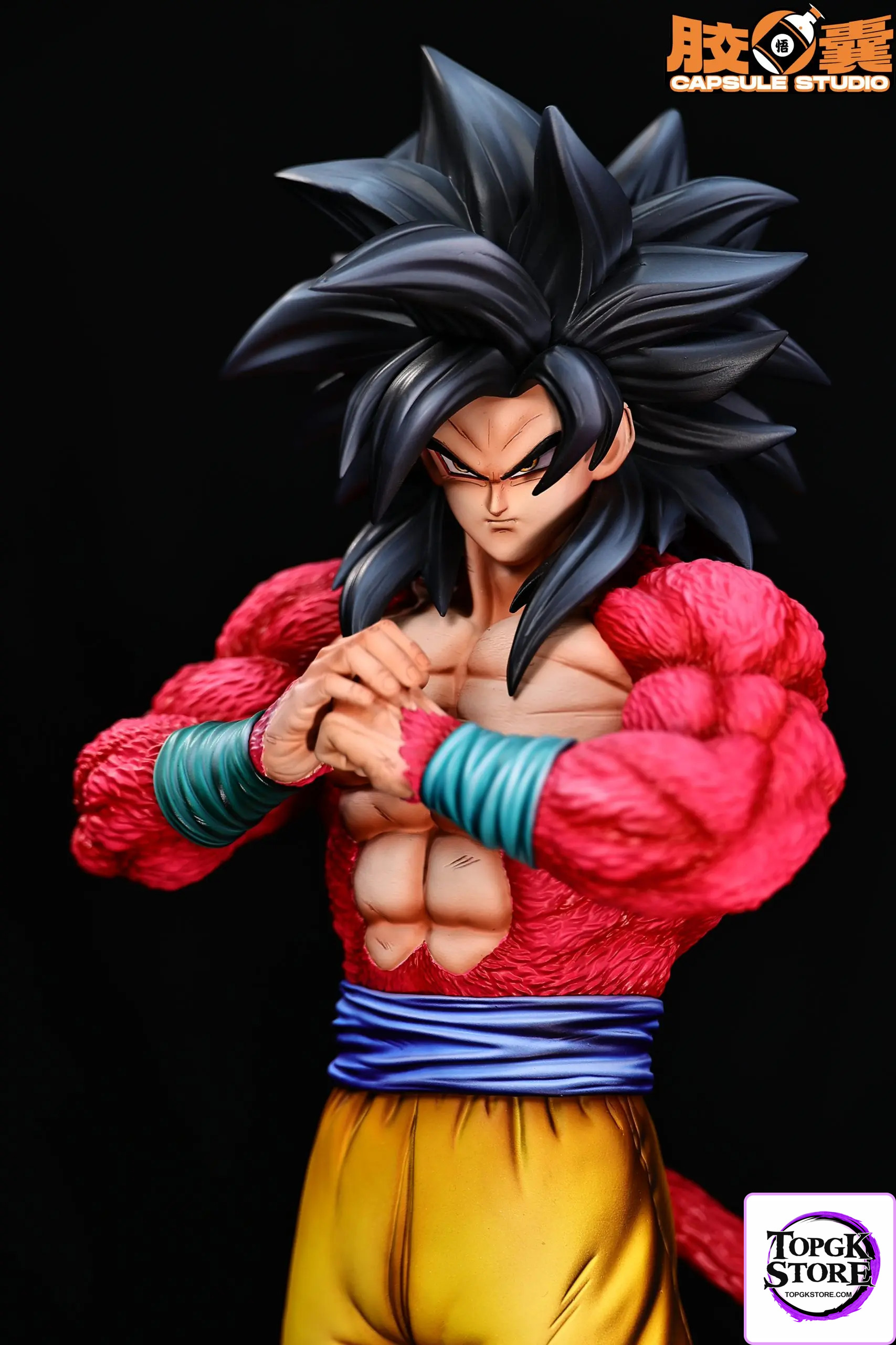 Capsule Studio – Dragon Ball Super Saiyan 4 Goku Clasps His Fists - Photo 14 | TopGKStore
