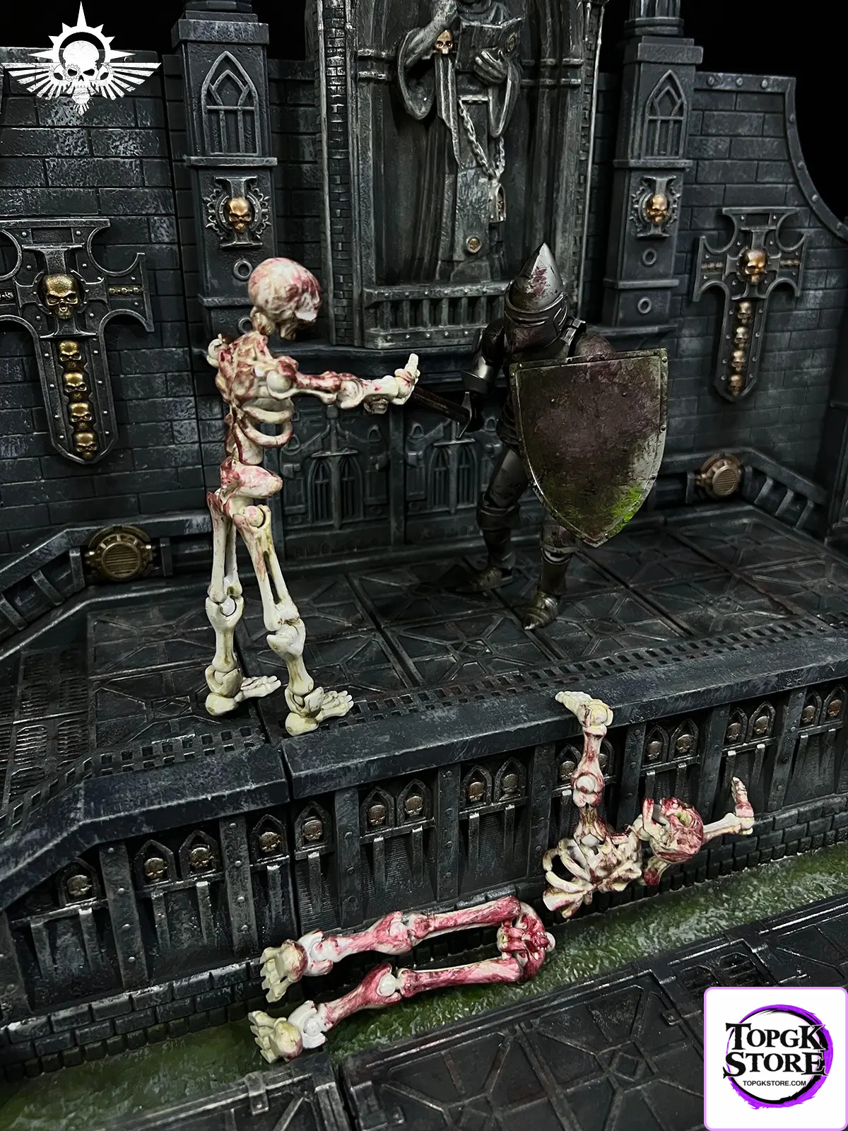 Xing Lan Gong Fang – Original Iron Casting Series Warhammer Infinite Combination Scene GT001ABCDE (Licensed) - Photo 12