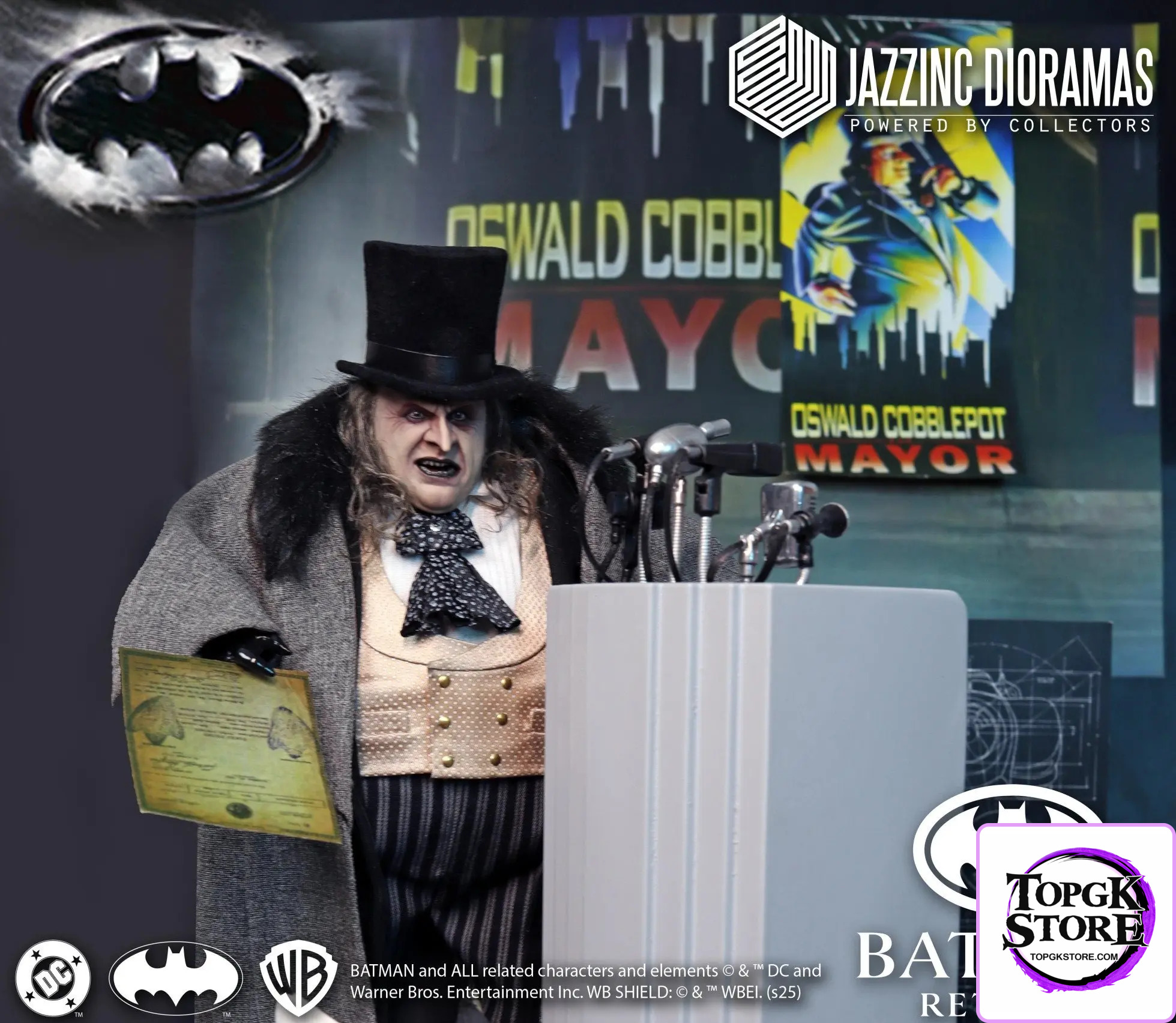 Jazzinc Dioramas Studio – The Mayor Penguin (Batman Returns) 1/6 Scale Figure (Licensed) - Photo 17 | TopGKStore