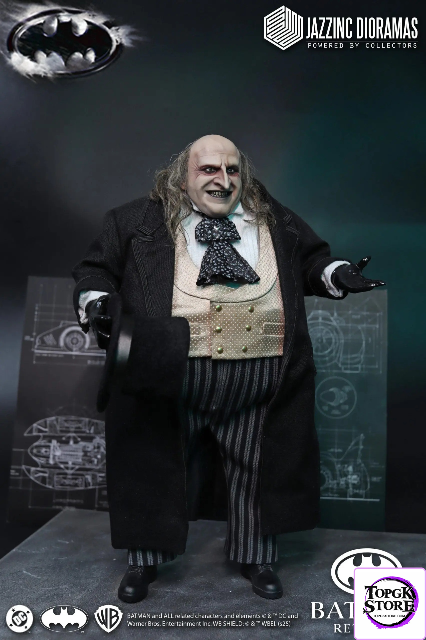 Jazzinc Dioramas Studio – The Mayor Penguin (Batman Returns) 1/6 Scale Figure (Licensed) - Photo 21 | TopGKStore