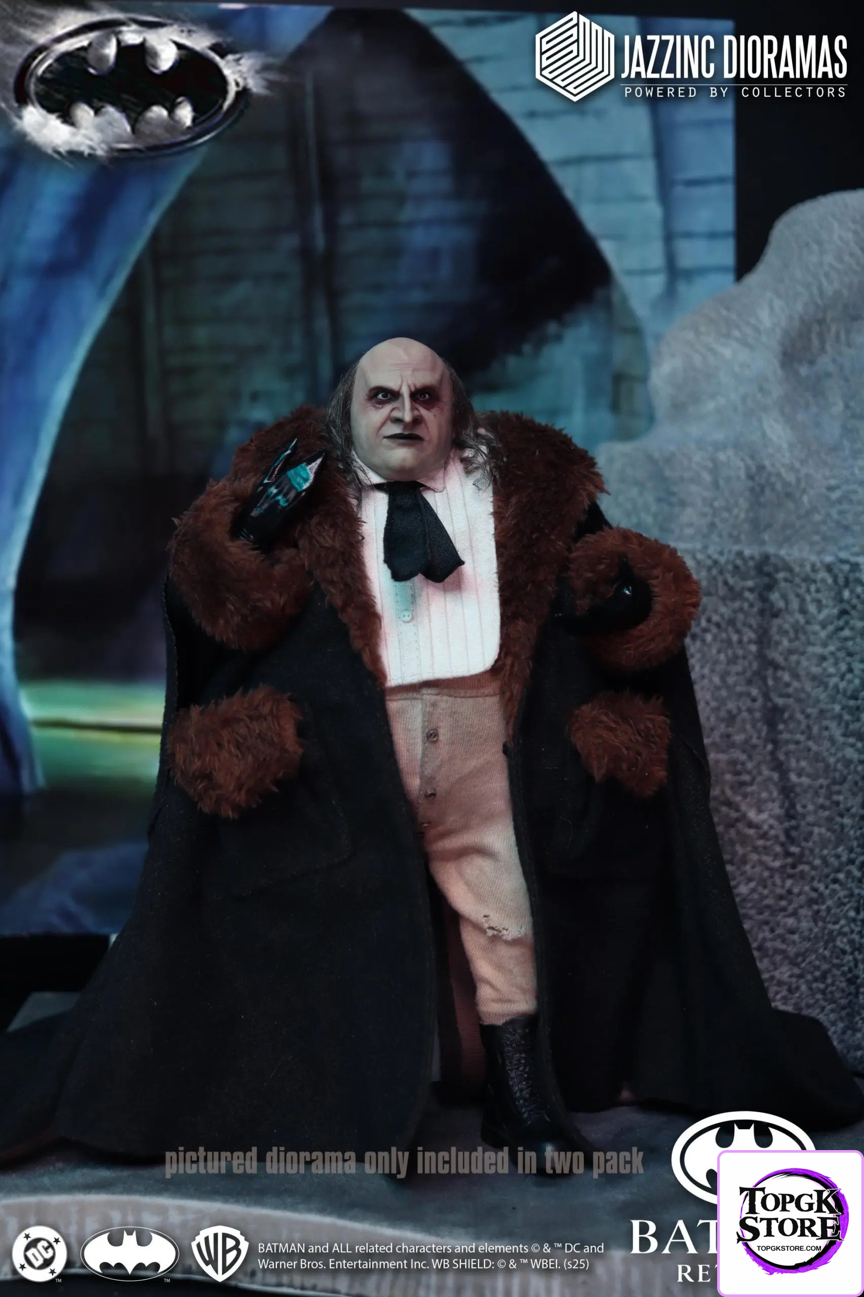 Jazzinc Dioramas Studio – The Sewer Penguin (Batman Returns) 1/6 Scale Figure (Licensed) - Photo 1 | TopGKStore
