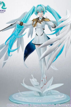 Megahouse – Lucrea Mobile Suit Gundam 45th Anniversary x Hatsune Miku Hatsune Miku x Wing Gundam Zero EW Complete Figur