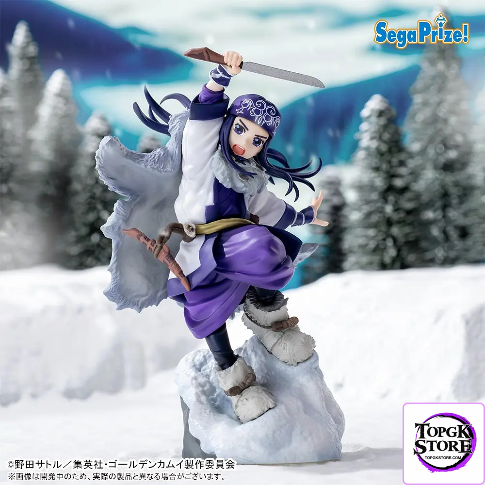 SEGA – XrossLink TV Anime GOLDEN KAMUY Figure Asirpa & Saichi Sugimoto & Yoshitake Shiraishi (Licensed) - Photo