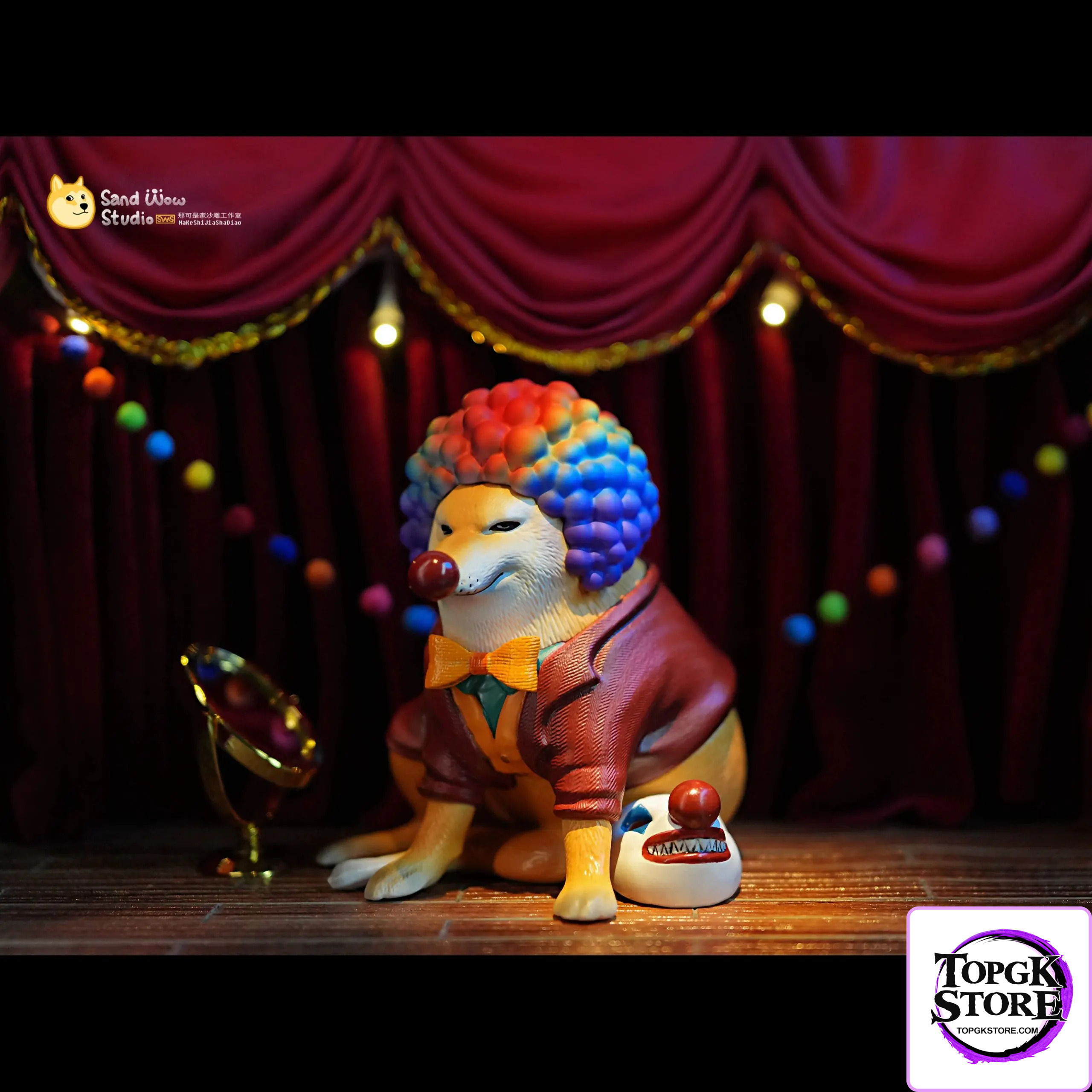 Na Ke Shi Jia Sha Diao Studio – Clown Shiba Inu (Licensed) - Photo 1 | TopGKStore