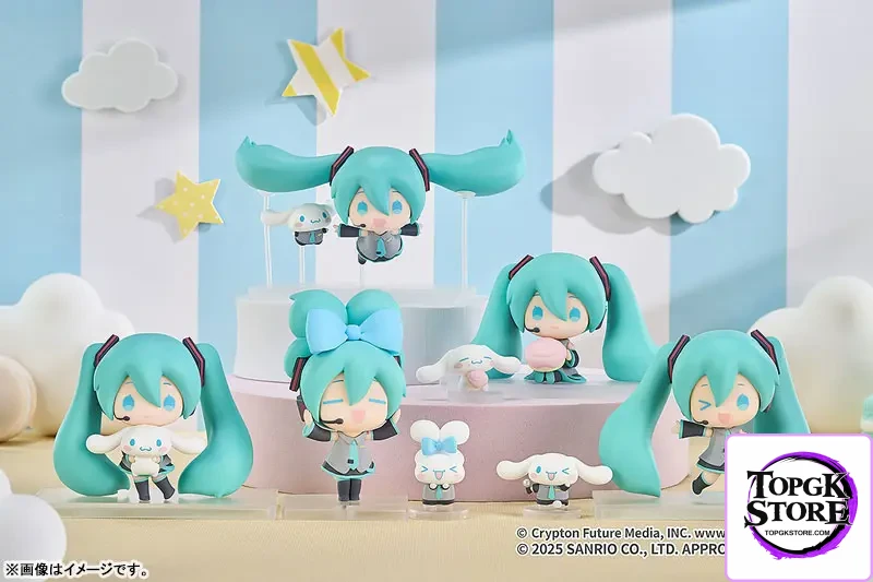 GSC - Trading Figure Hatsune Miku x Cinnamoroll (5 Pieces) (Licensed) - Photo 1 | TopGKStore