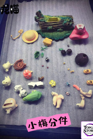 Long Miao Studio – My Neighbor Totoro Hayao Miyazaki’s Ecological Scene Mei Holding Corn - Photo 2 | TopGKStore