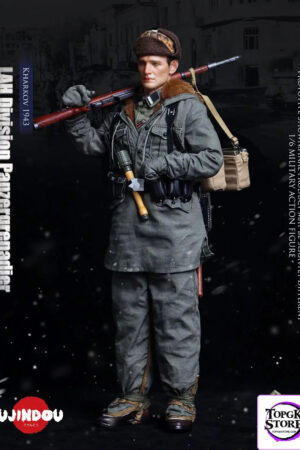UJINDOU – UD9052 WWII German SS Standard Bearer Kharkov 1943 (Licensed) - Photo 2 | TopGKStore