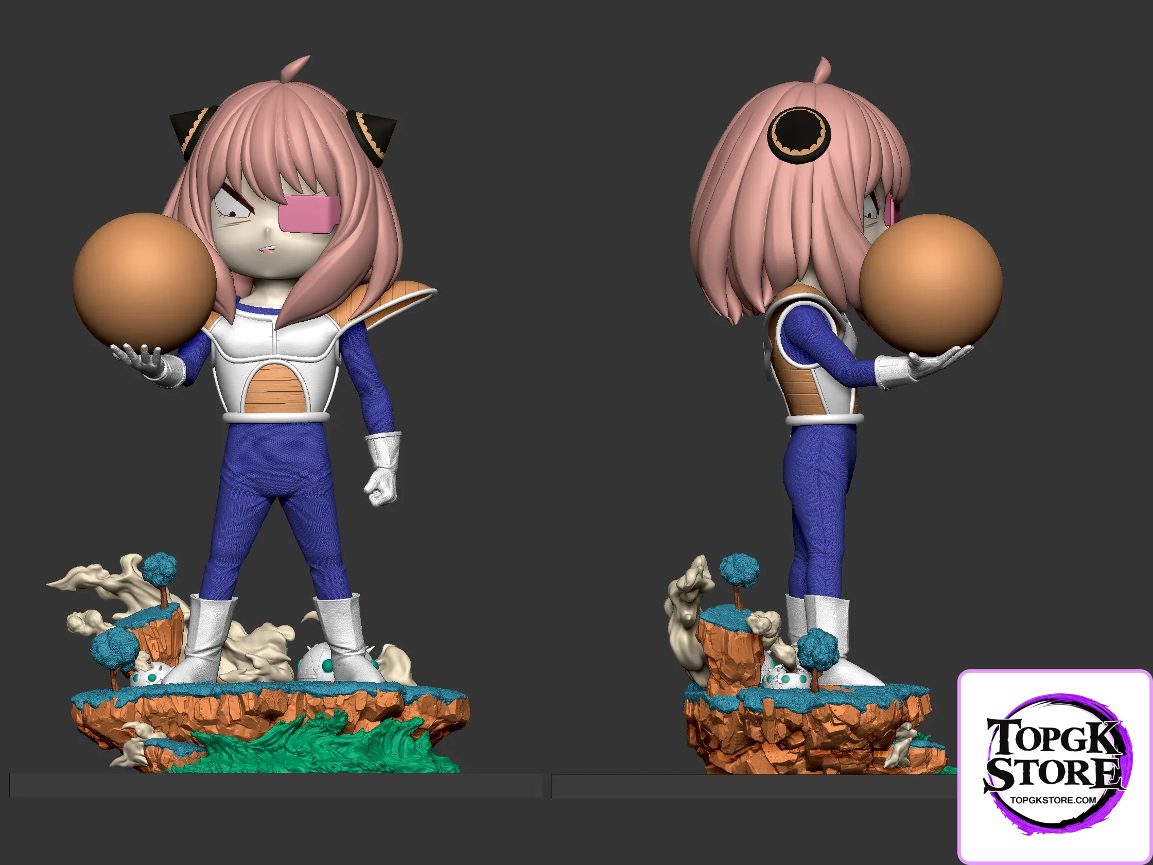 Tsu Studio – Spy x Family Anya Cosplay Dragon Ball - Photo 3 | TopGKStore