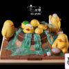 ZJB Studio – Hayao Miyazaki’s Ecological Scene Little Rubber Duck Bath Spirited Away - Photo 1 | TopGKStore