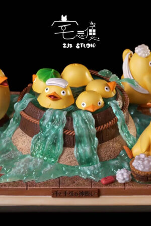 ZJB Studio – Hayao Miyazaki’s Ecological Scene Little Rubber Duck Bath Spirited Away - Photo 1 | TopGKStore
